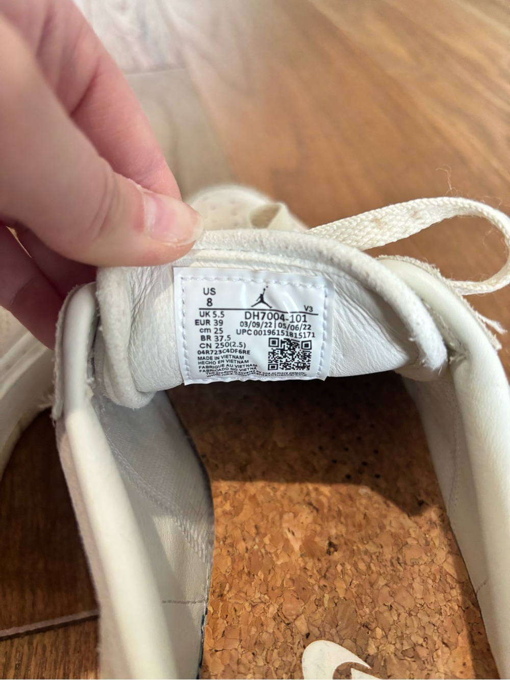 Nike Women’s Low-Top Suede Lace-Up Sneakers — Beige - Picture 7 of 7